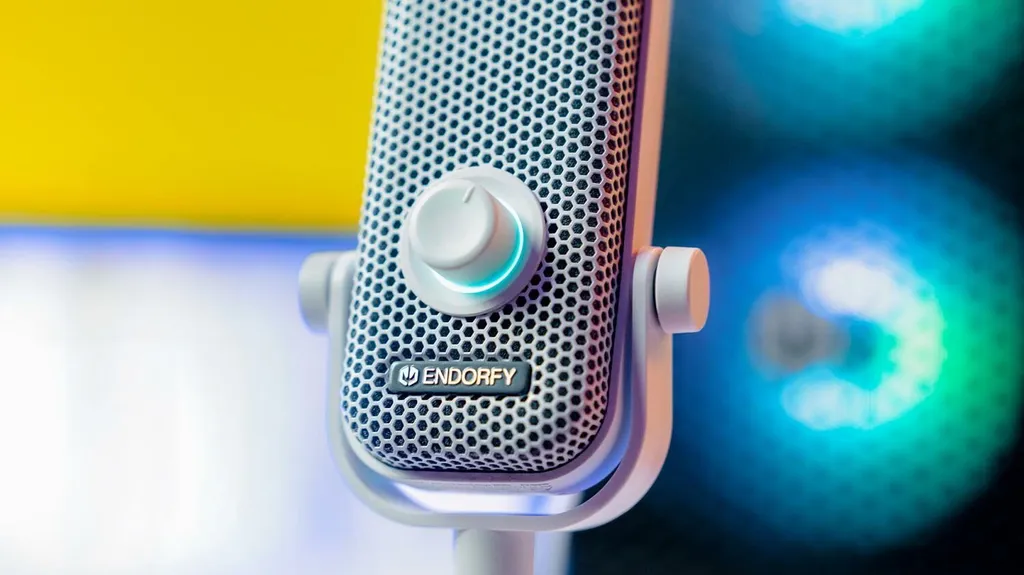 Micro pour Télétravail et Visioconférence Endorphs Solum Voice S Onyx White - 18
