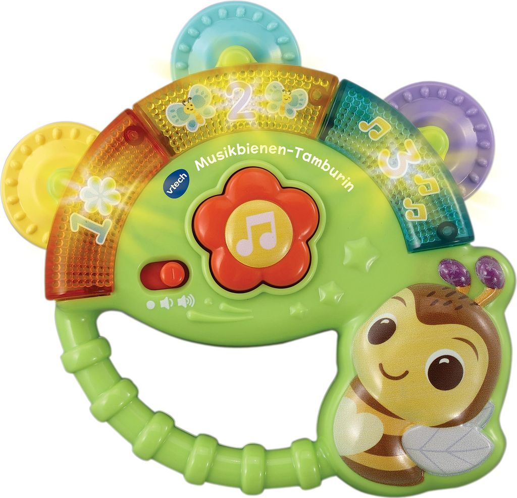 Vtech Musical Bee Tambourine 80-558604 Immagine del prodotto 