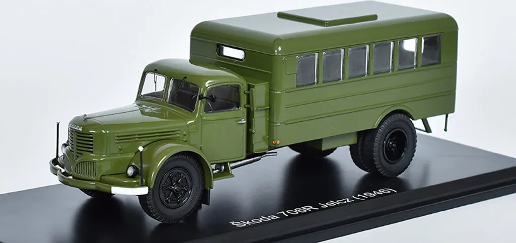 Skoda 706 R Cabinet 1946 SSM 1:43 : Finition Métal et Détails Rétro