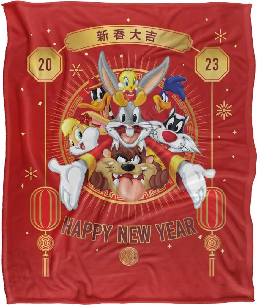 Couverture Chaude Looney Tunes TV18805 : Douceur et Chaleur Durable