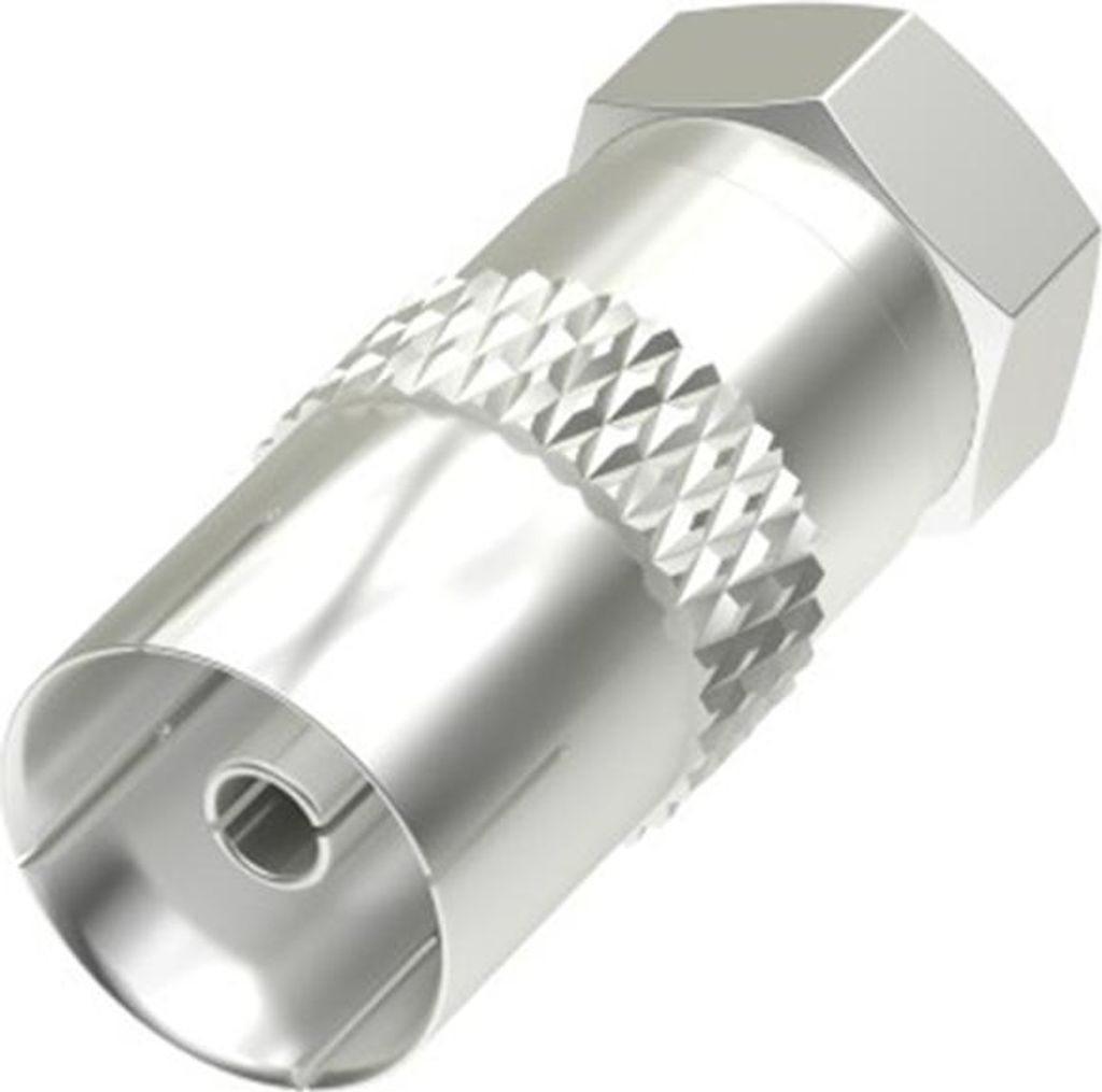 Hama SAT-Adapter F-Stecker - Koax-Kupplung Produktbild 