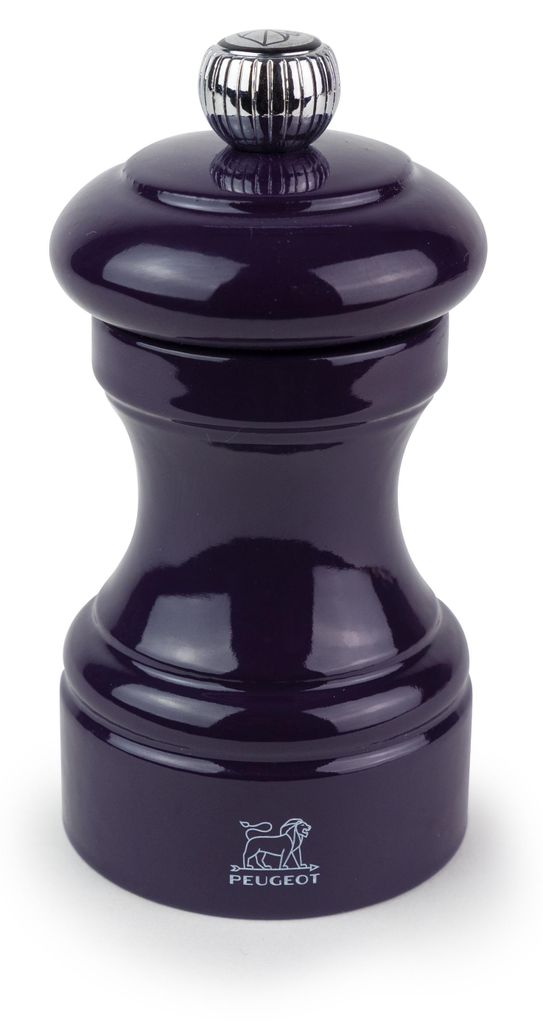 Peugeot Bistro Moulin à poivre 10 cm aubergine laqué bois Image du produit 