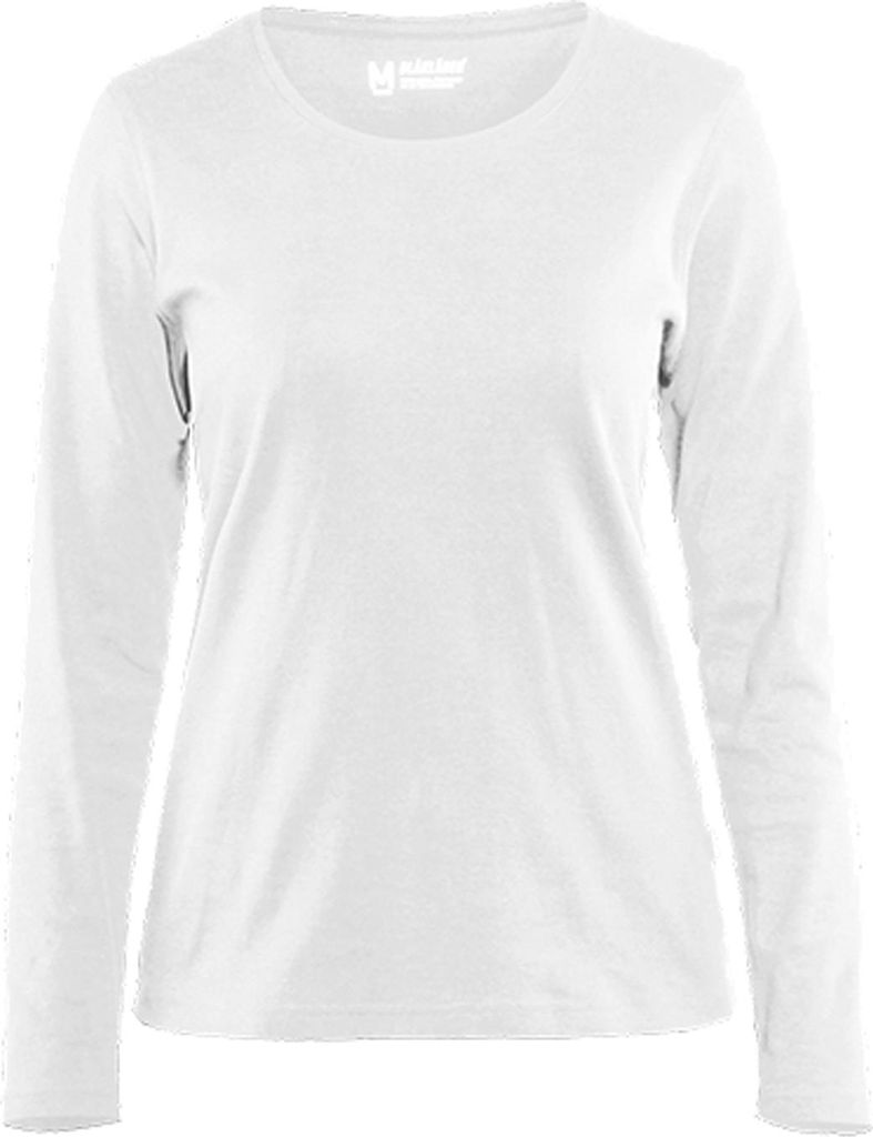 Blakläder Damen Langarm T-Shirt 3301 1032 in div. Farben, Farbe:weiß, Größe:XL