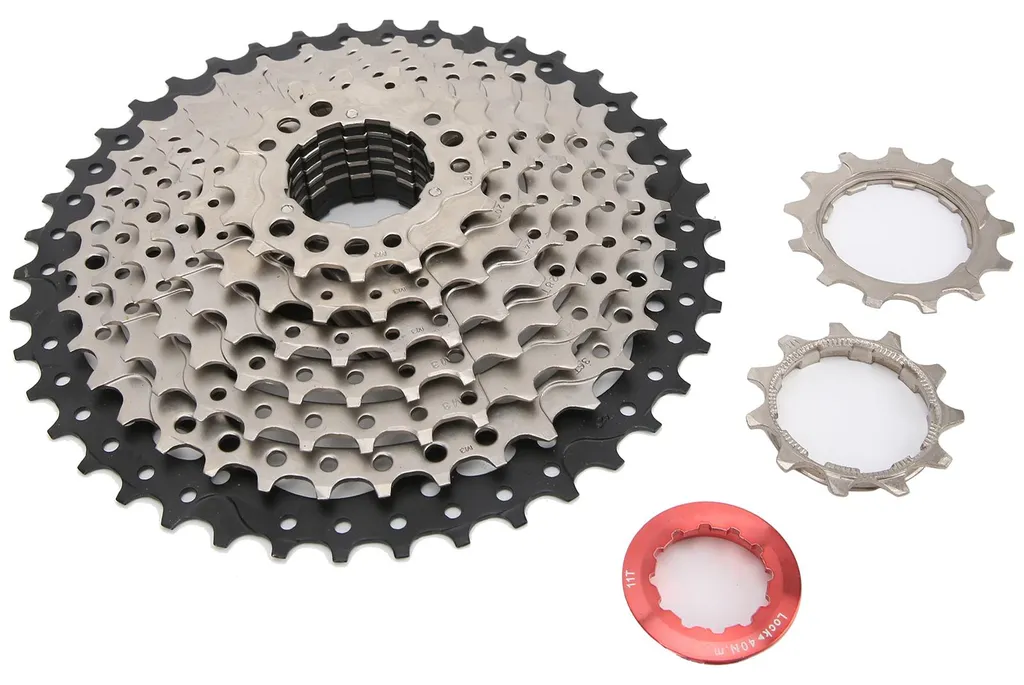 Cassette 9 vitesses 11-42T ZTTO pignon libre VTT et vélo de route