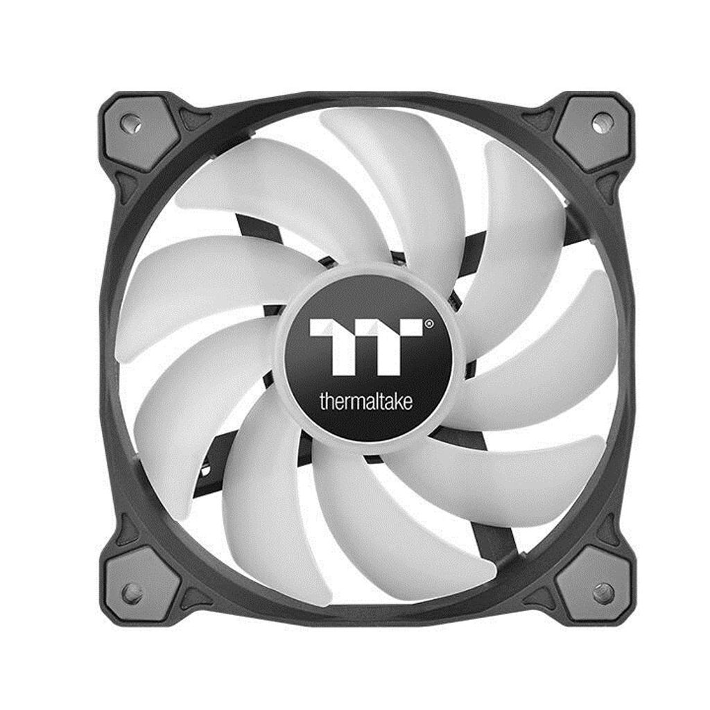 Pure Plus 12 RGB Radiator Fan TT Premium Edition (schwarz, 3er Set, 1x Controller, 120 mm)
