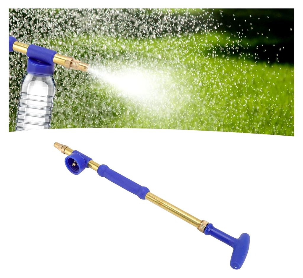 Handsprühgerät für den Garten, 36,5 mm mit zwei Sprühmodi, tragbare Kupferpumpe mit Push-Pull-Sprühvorrichtung zur Bewässerung von Blumen und...