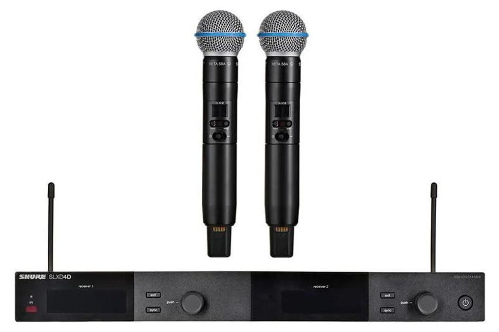 Shure Slxd24de Funkmikrofon Silber Silber One Size