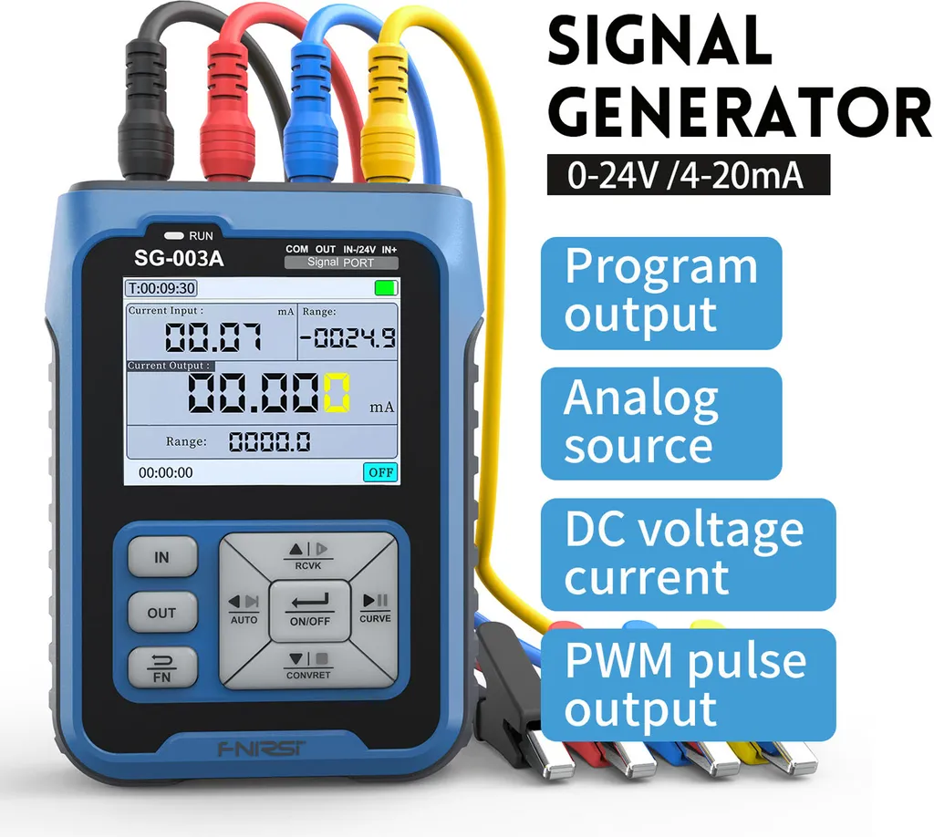 Sources de signaux pour test d'automate et simulation de capteur 4-20mA