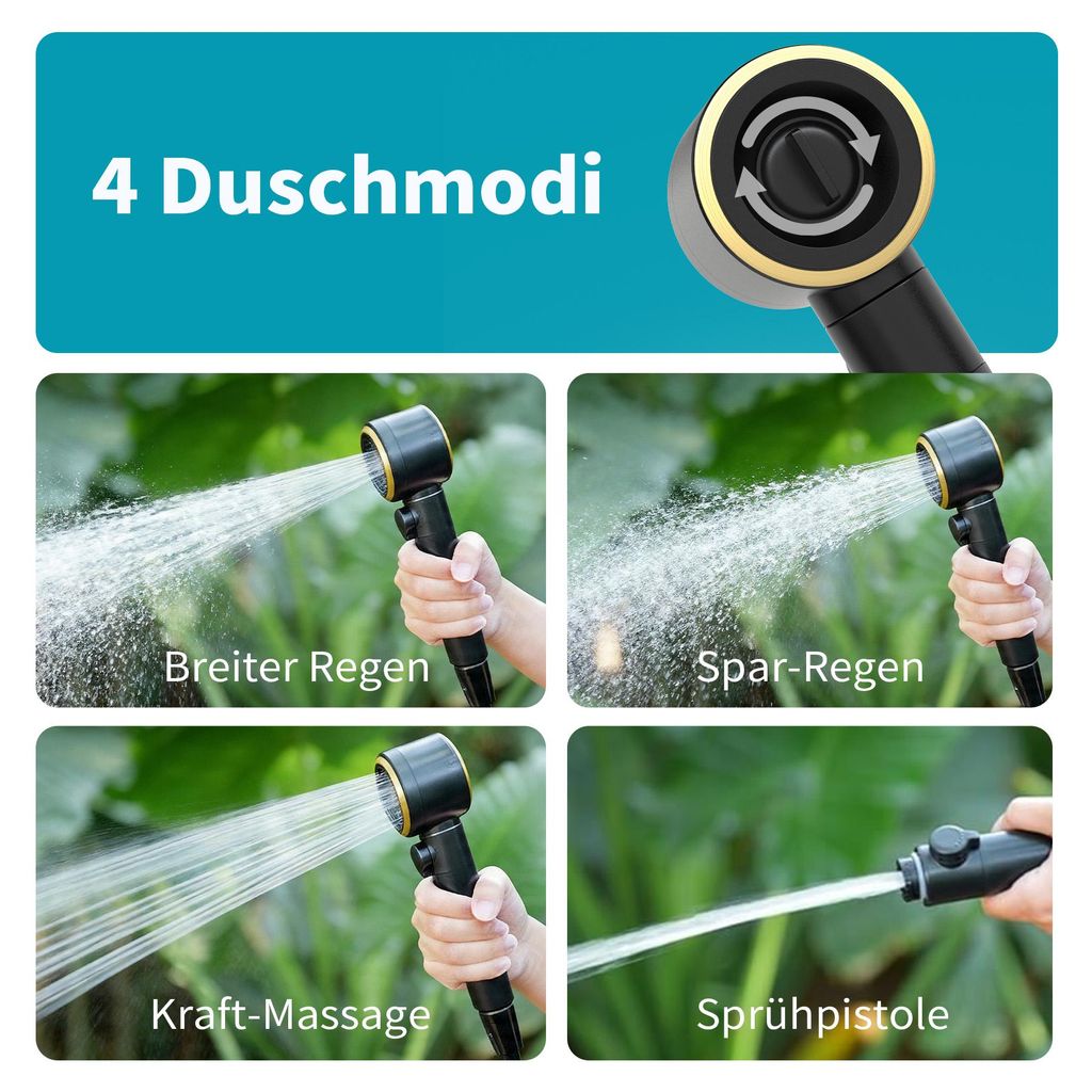 Spopal Campingdusche Tragbar – Mit 20L Falt-Eimer, 8000 MAh Akku, LED-Display, 5-stufige Wassermenge, Ideal Für Outdoor, Strand & Auto Spopal Campingdusche Tragbar – Mit 20L Falt-Eimer, 8000 MAh Akku, LED-Display, 5-stufige Wassermenge, Ideal Für Outdoor, Strand & Auto
