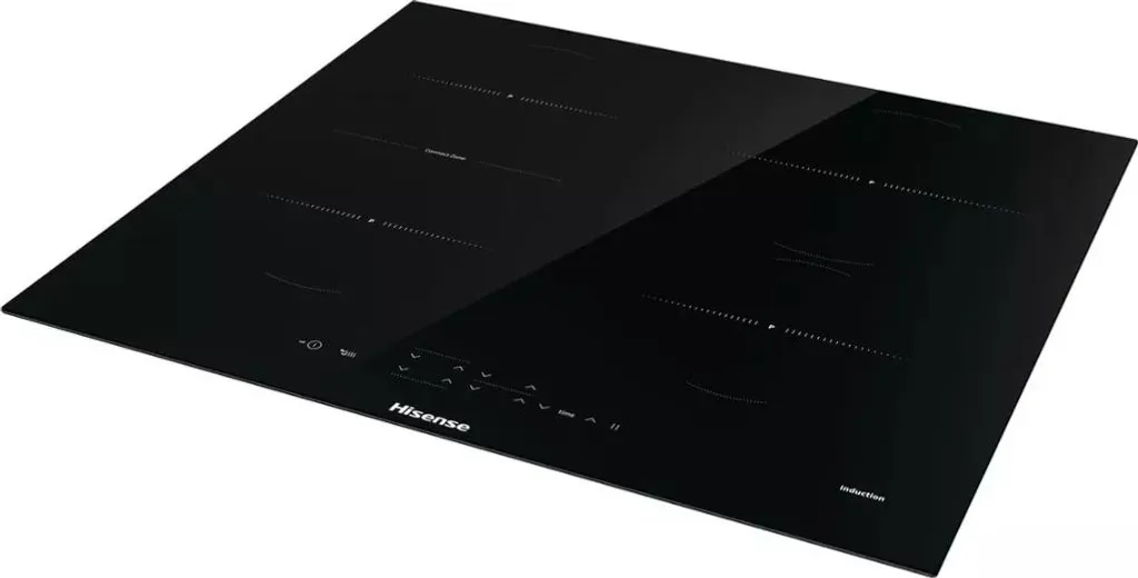 Table induction Hisense 4 feux 7200W noire : cuisinez vite et sans risque