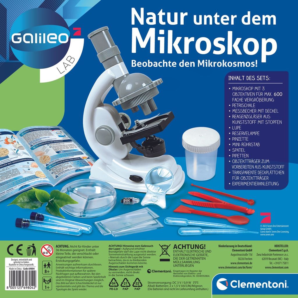 Clementoni Galileo - Příroda pod mikroskopem Obrázek produktu 23