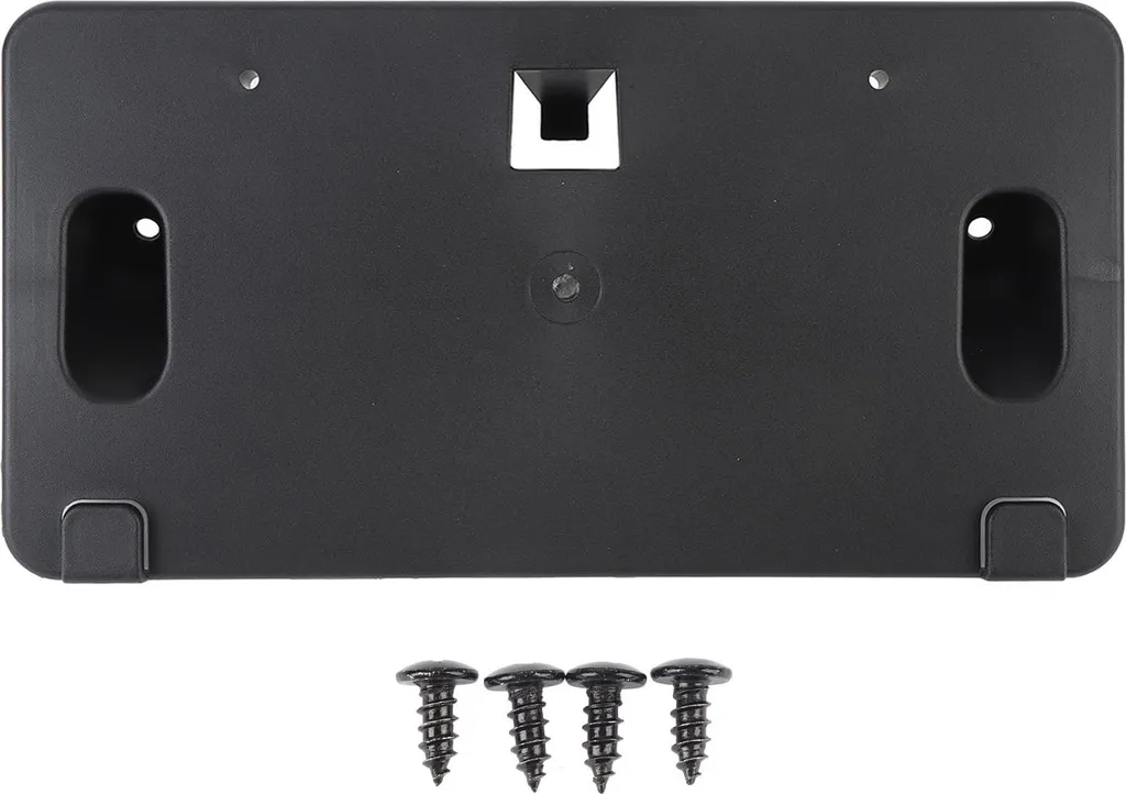 Support de Plaque Avant pour Bronco 2021-2024 en ABS Robuste Noir