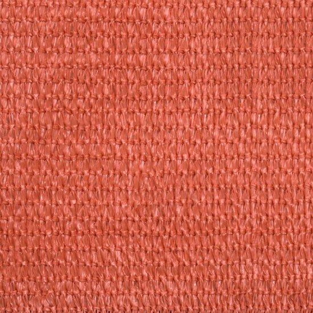Terracotta Schaduwdoek 4x4m HDPE 160g/m² 90% UV-Abbau Wind- und Wasserfest Vierkant