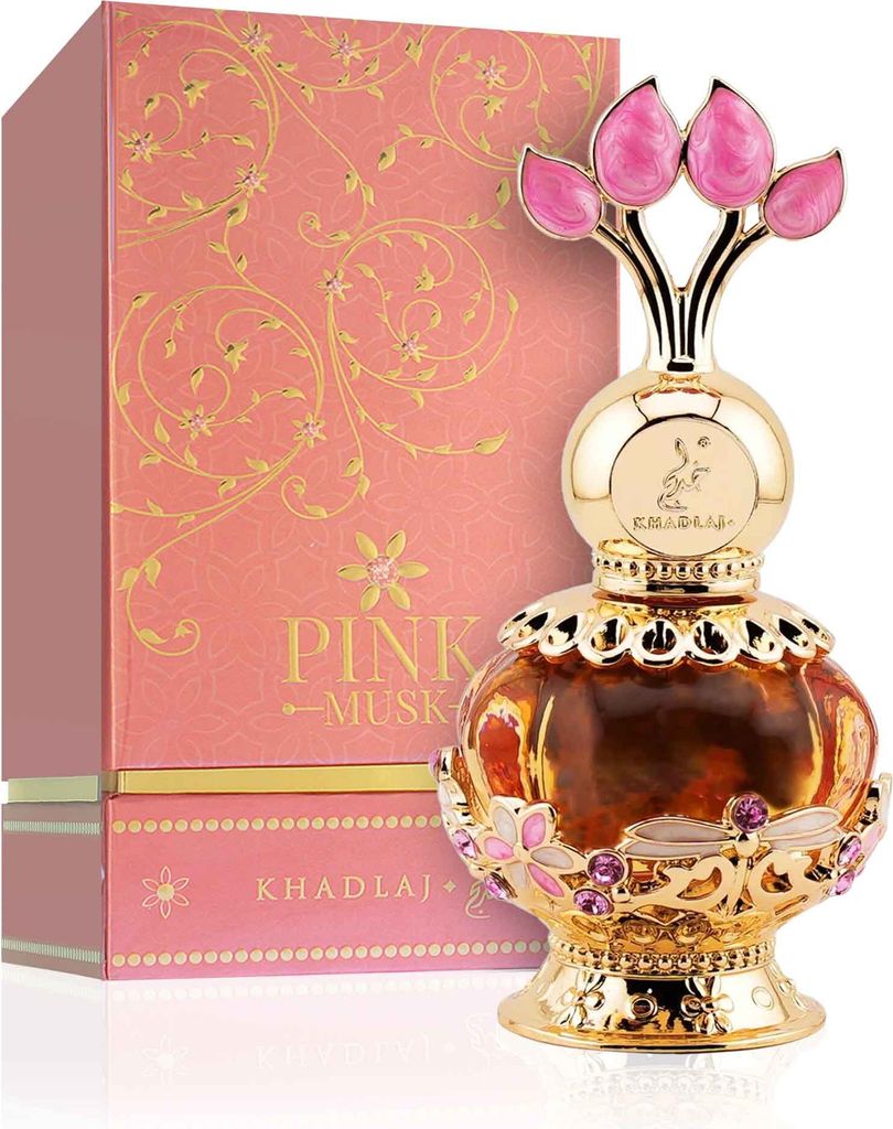 Pink Musk - parfémovaný olej bez alkoholu, 20 ml Obrázek produktu 