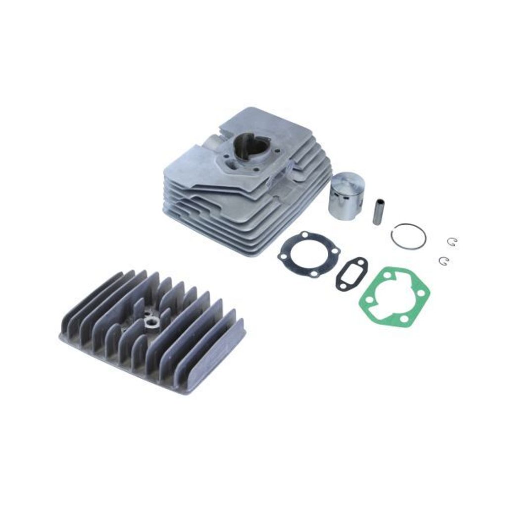 Zylinder Set + Kopf 70ccm 45mm (4 ÜS) für Zündapp Supertherm KS 50 517 530 / GTS 50 529 / CS Hai 50 448