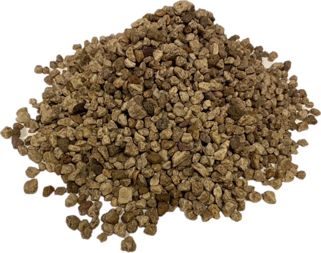 Rotopor Edelbims Waschbims Körnung 4-8 mm Bims Bimskies Mulch Substrat 1000L BigBag