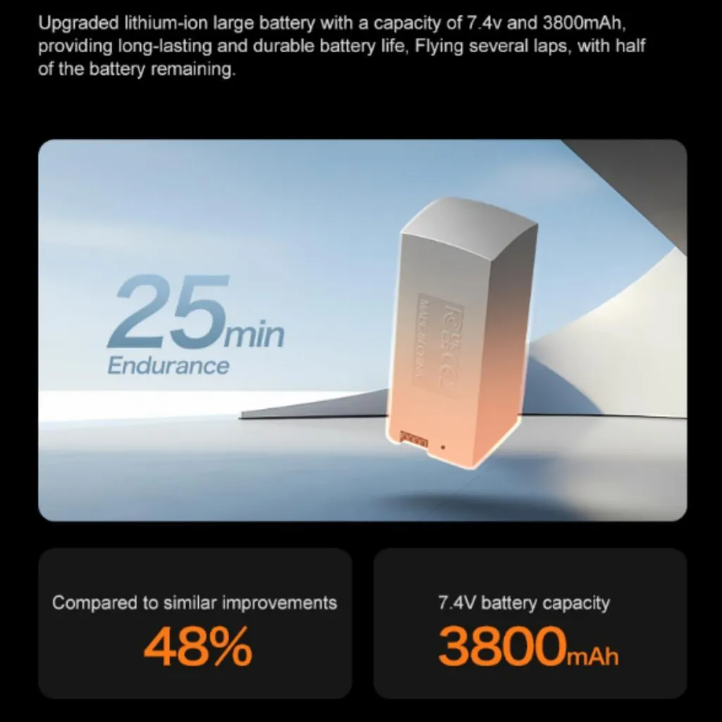 Drone Zimilo avec détection d'obstacles 360 et double caméra 8K 5G - 8