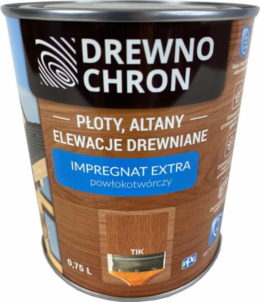 Drewnochron Impregnat Powłokotwórczy Tik 4,5L Obrázok produktu 