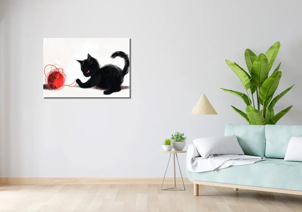 Tableau Portrait Petit garçon turbulent 90x60 - Affiche décorative