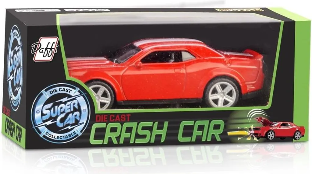 Auto Giocattolo Metallo Crash Car #1 - Resistente e Sicura per Bambini