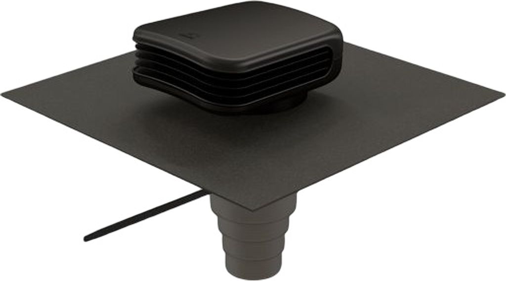 Ubbink - Schwarz Dachdurchführung - Ø100-160mm - 15-67° Produktbild 
