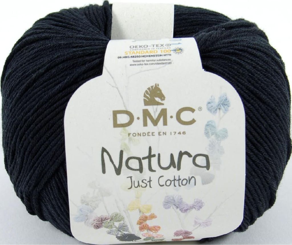 DMC Natura Just Baumwolle – mattes, weiches Garn aus 100 % gekämmter Baumwolle, 302, (Farbe N11)