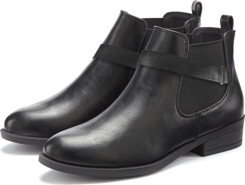 VIVANCE Chelseaboots schwarz Größe 37