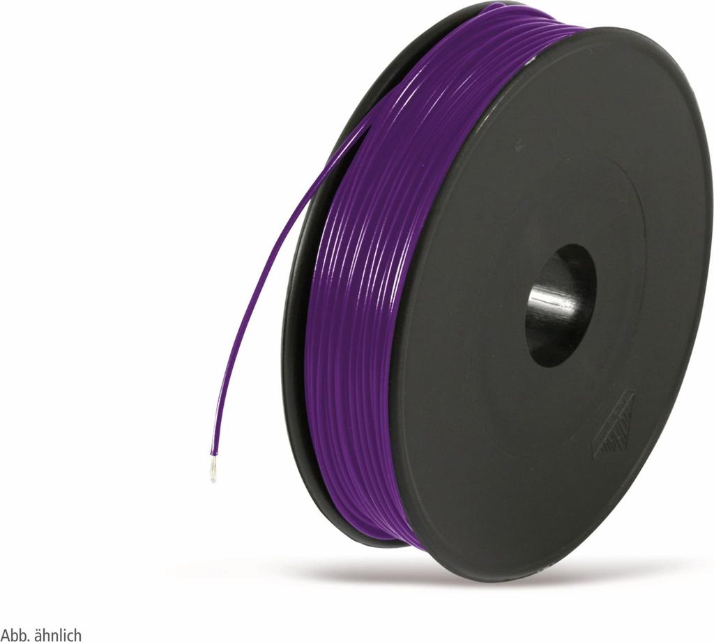 Schaltlitze LiYv, 0,25 mm², 25m Spule, violett