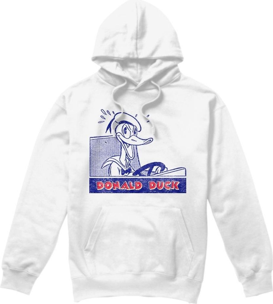 Disney - Kapuzenpullover für Herren TV4435 (S) (Weiß)