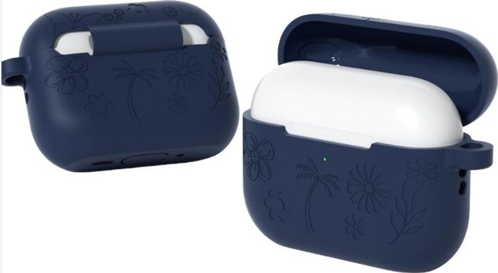 INF Silikon Schutzhülle für Apple AirPods Pro 3 – Stoßfest, Wasserdicht Blau