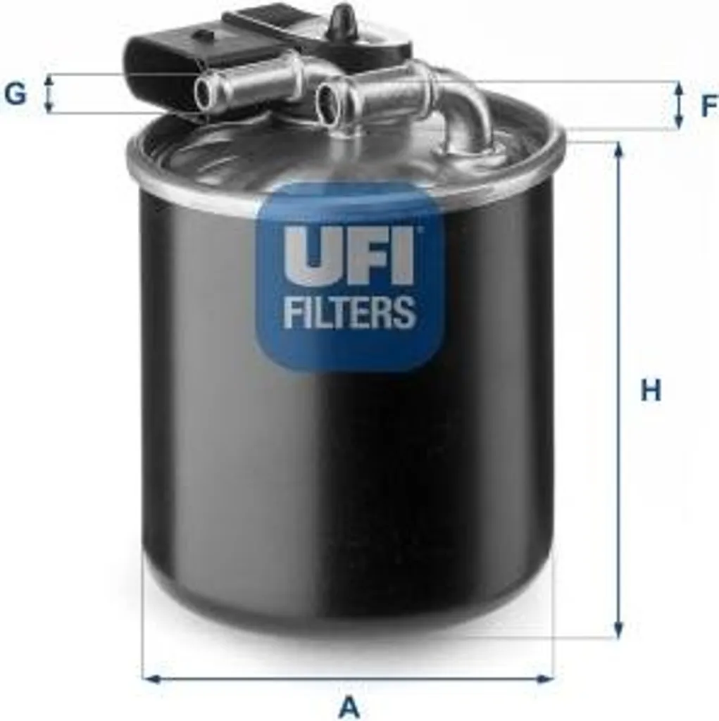 Filtre carburant UFI 24.150.00 avec séparation d'eau pour Classe X 651