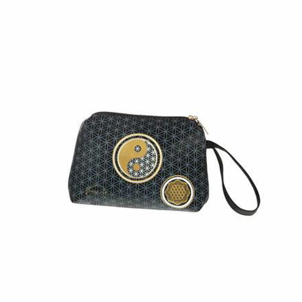 Pochette Trucco Goebel Lotus Yin Yang Nero 23500281 | Must-Have Viaggio