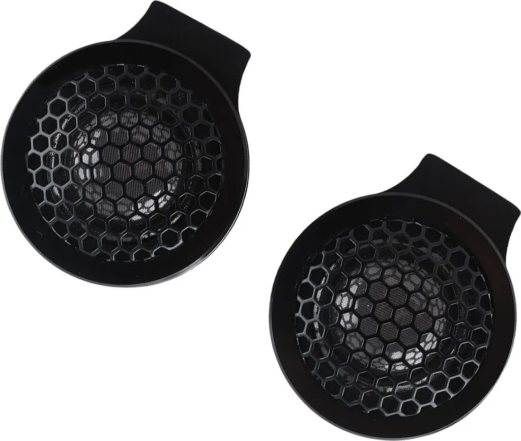 2 Altoparlanti Tweeter 2.5cm Stereo Auto - Alta Sensibilità 4 Ohm