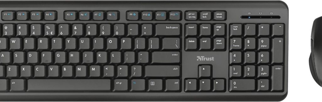 Trust TKM-350 - Tastatur-und-Maus-Set - kabellos - Deutsch
