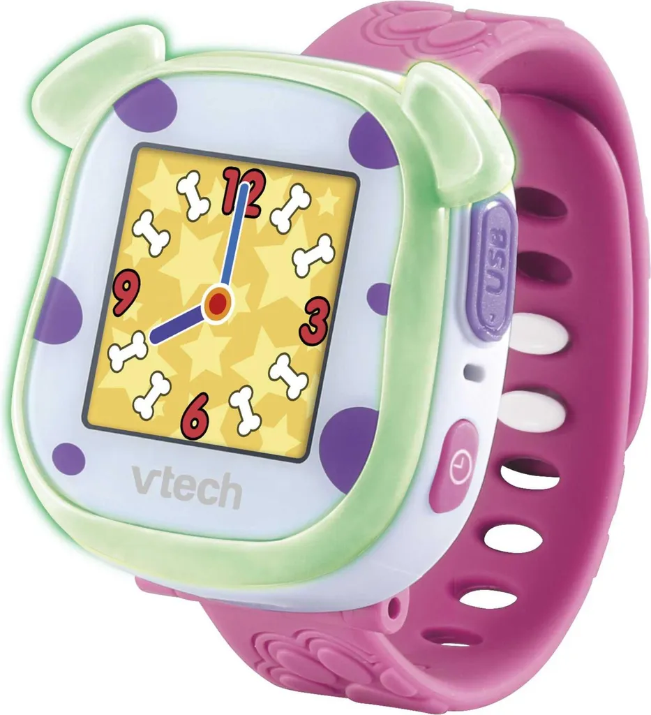 My First KidiWatch rose : montre connectée éducative pour enfant VTech - 3