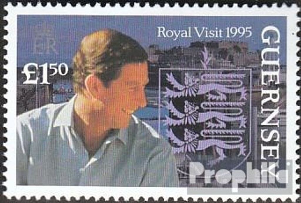 Briefmarken GB - Guernsey 1995 Mi 677 (kompl.Ausg.) postfrisch Charles