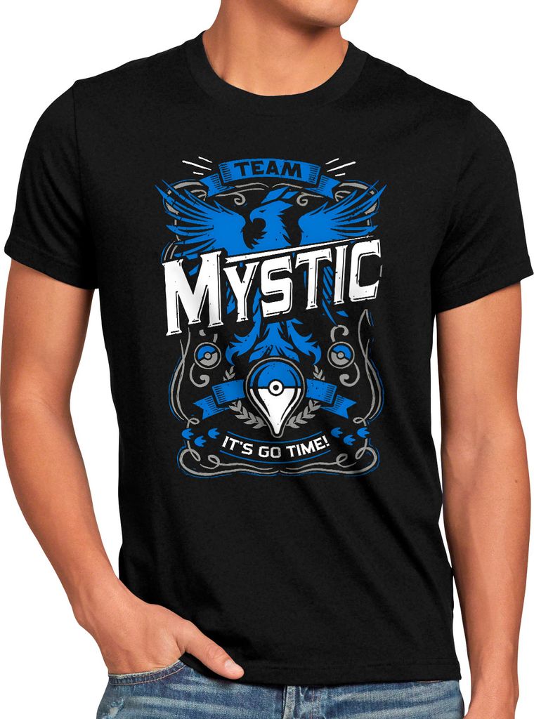 BaumwolleCloud Let's Go Mystic Herren T-Shirt monster game online