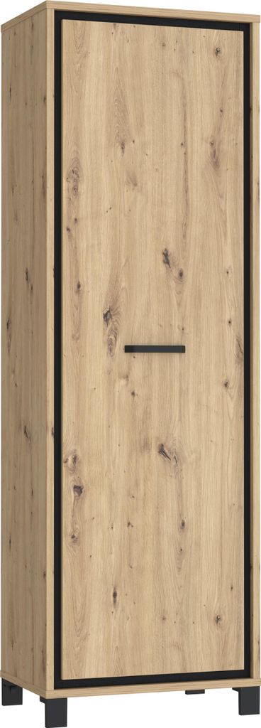 Furniture24 Dielenschrank Trondheim Tdhs811 Eiche Artisan Kleiderschrank Flurschrank Schrank