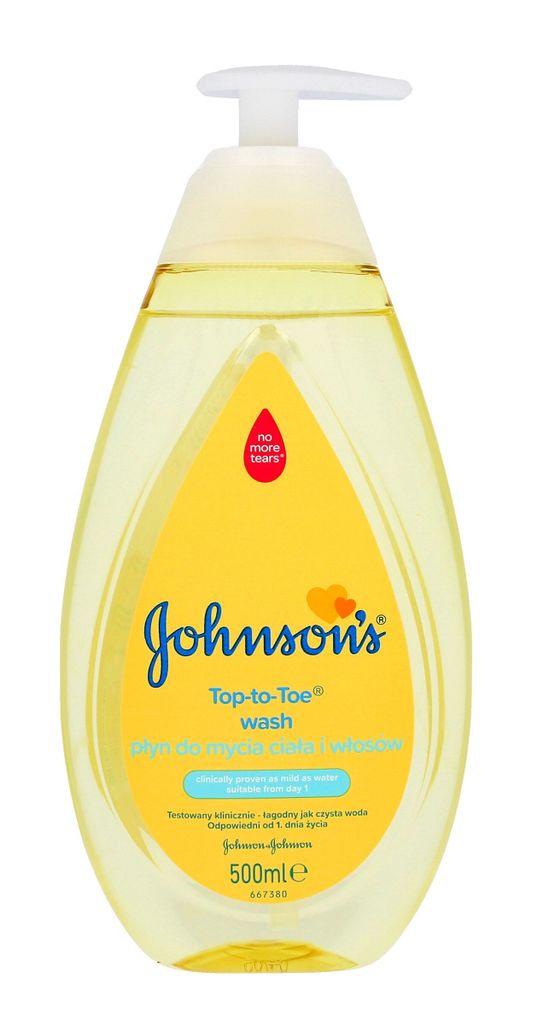 Johnson & Johnson Gel lavant pour bébé Top-to-Toe - 500ml Image du produit 