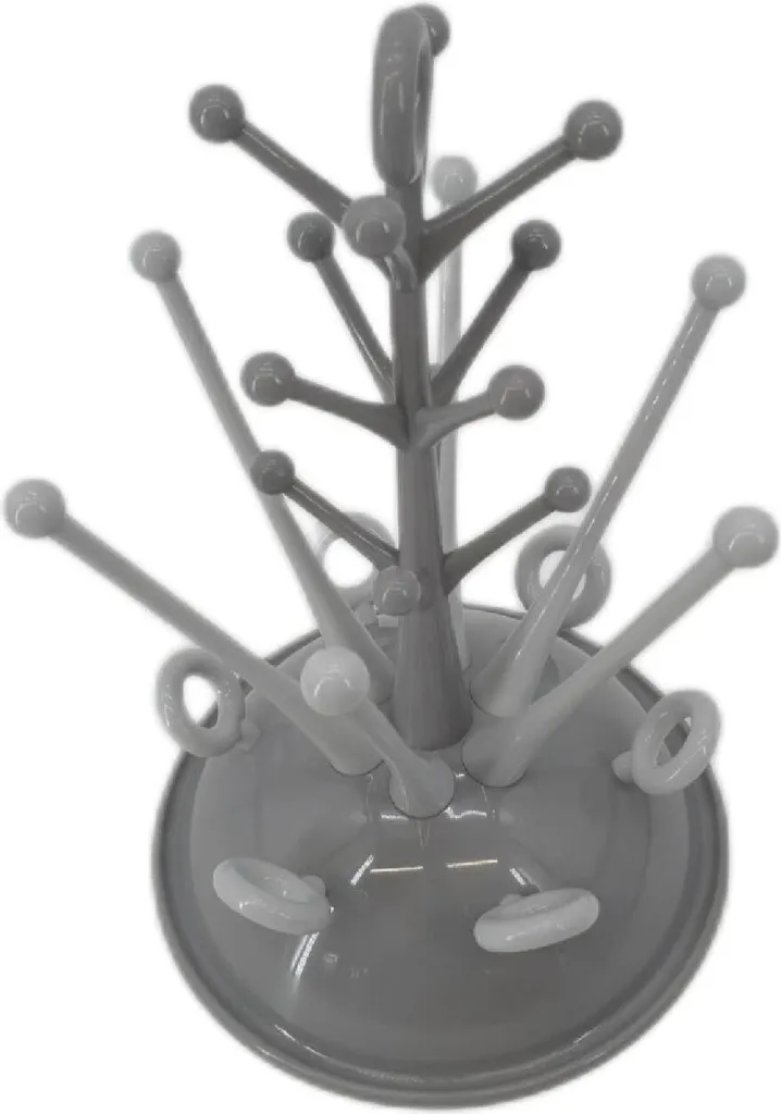 Séchoir à Biberons Beaba Tree Gris : Solution de Rangement Gain de Place - 4