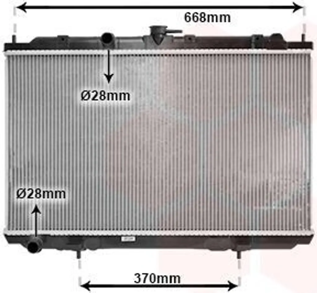 Refroidisseur moteur pour NISSAN ALMERA TINO V10 - Entretien Radiateur