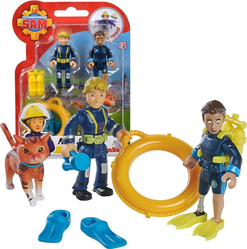 Penny, Jodie, Lion | Spiel-Figuren Set | Feuerwehrmann Sam | Simba
