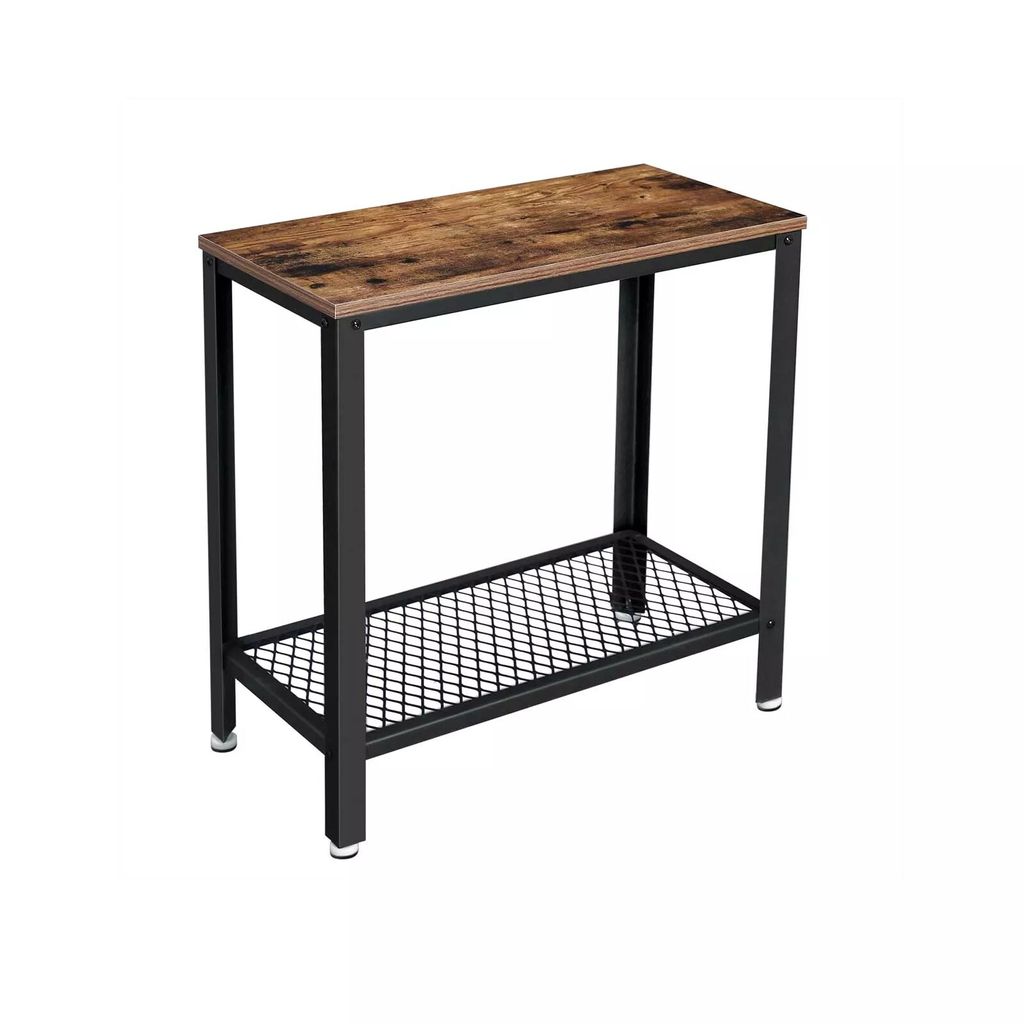 In And OutdoorMatch Couchtisch Industrial Jacinthe - Beistelltisch - TV-Möbel - Ohne Schublade - 2-teilig - Ländlich - Holz - 60x30x60cm