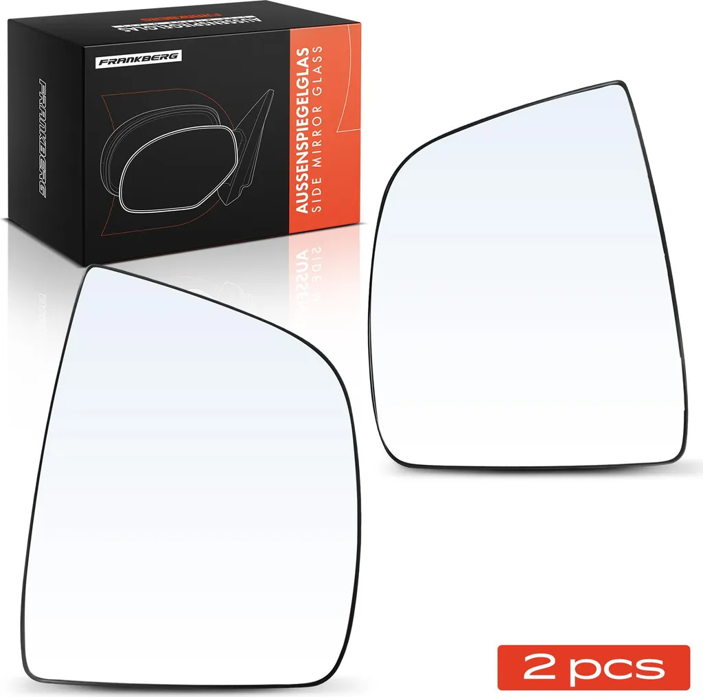 Paire de verres rétroviseurs thermiques pour Opel Combo Tour 2011