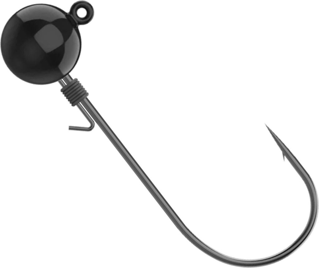 Jaeger Fishing Tungsten Ball Jig Head - Jighaken, Größe / Gewicht / Packungsinhalt:Gr. 3/0 / 14g / 1 Stück