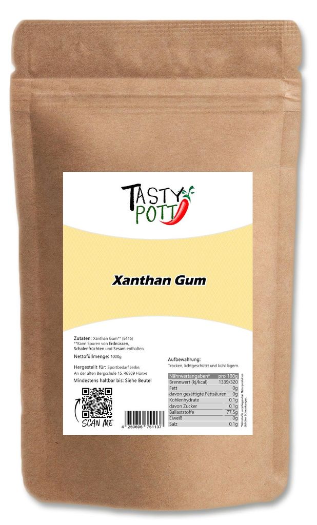 Tasty Pott Xanthan Gum - Bindemittel ab 1kg