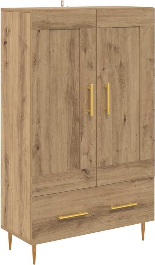 Highboard Artisan-Eiche 69,5 x 31 x 115 cm Holzwerkstoff