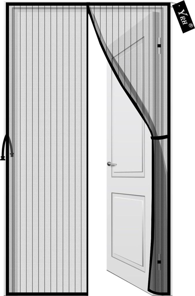 Türgitter - Magnetisches Türvorhang - 1 Stück - 100 x 220 cm - Polyester