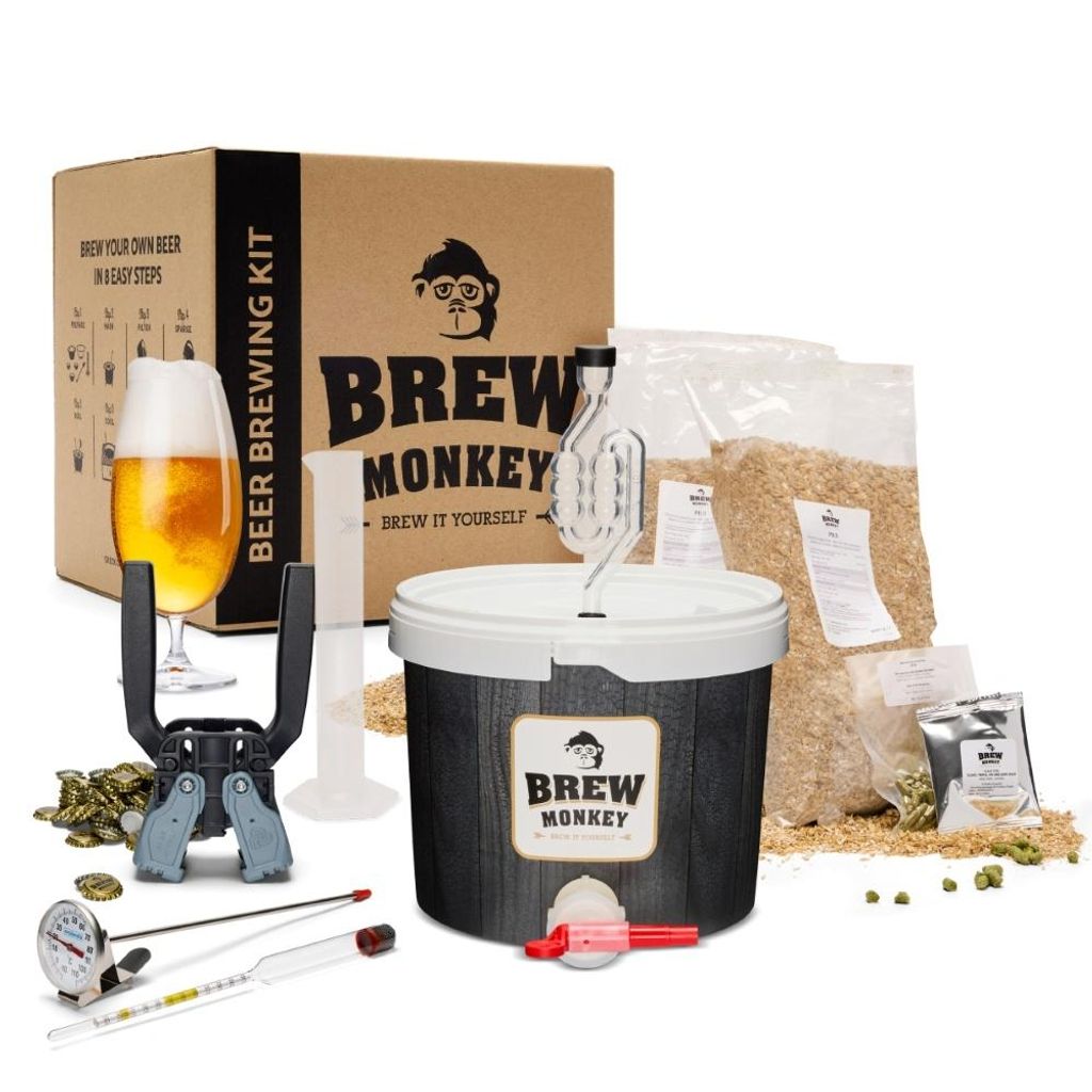 Brew Monkey® Bierbrauset Helles/Blond | Komplett Set 5 Produktbild 