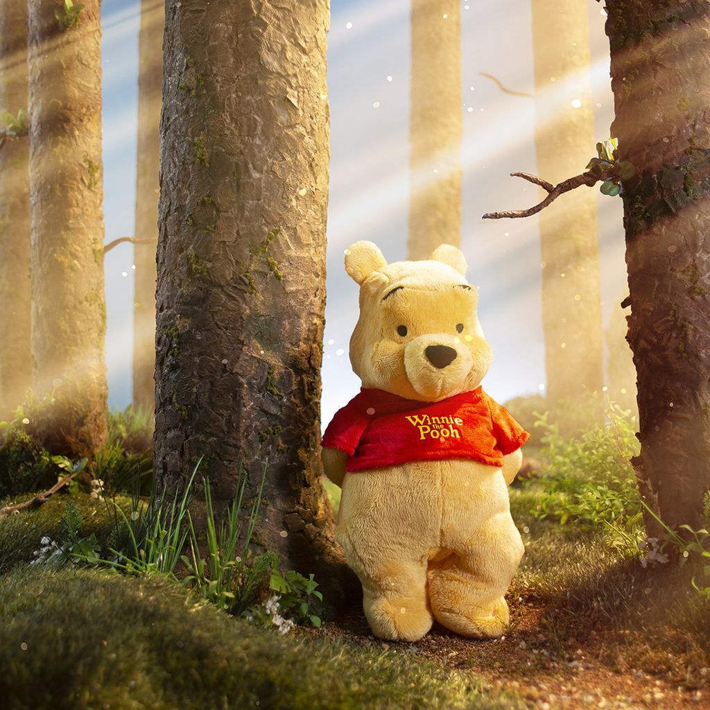 Disney Medvídek Pú Flopsies, 20cm Předvýběr není možný Obrázek produktu 